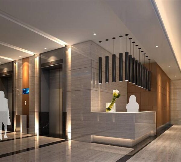 elevator-waiting-area-lighting-design